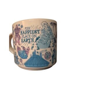 Disneyland Starbucks Been‎ There Series Pin Drop Pink Mug - LIMITED EDITION